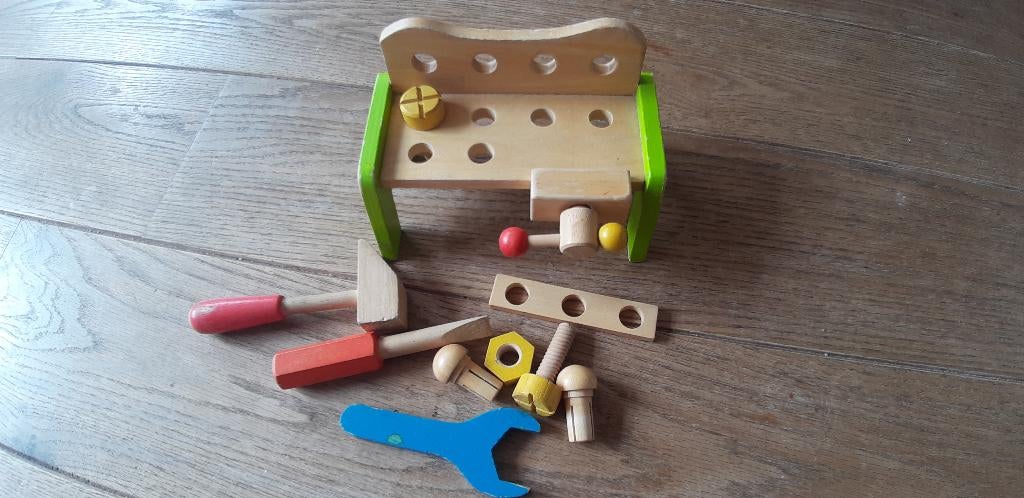 klein houten werkbankje, Ophalen, Gebruikt, Overige typen