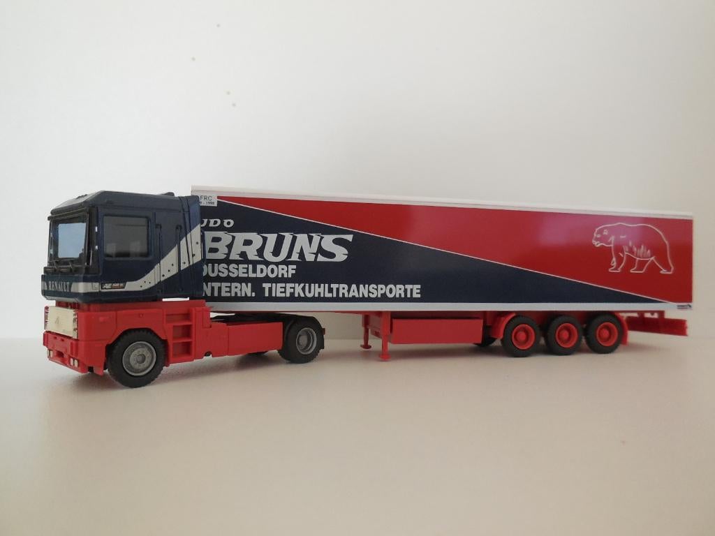 1:87 AWM - Bruns, Ophalen of Verzenden, Zo goed als nieuw, Bus of Vrachtwagen, AWM