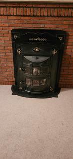 Antieke gietijzeren kachel "Permanent" G. Evers & Zoon, Ophalen, Gebruikt, Hout, Houtkachel