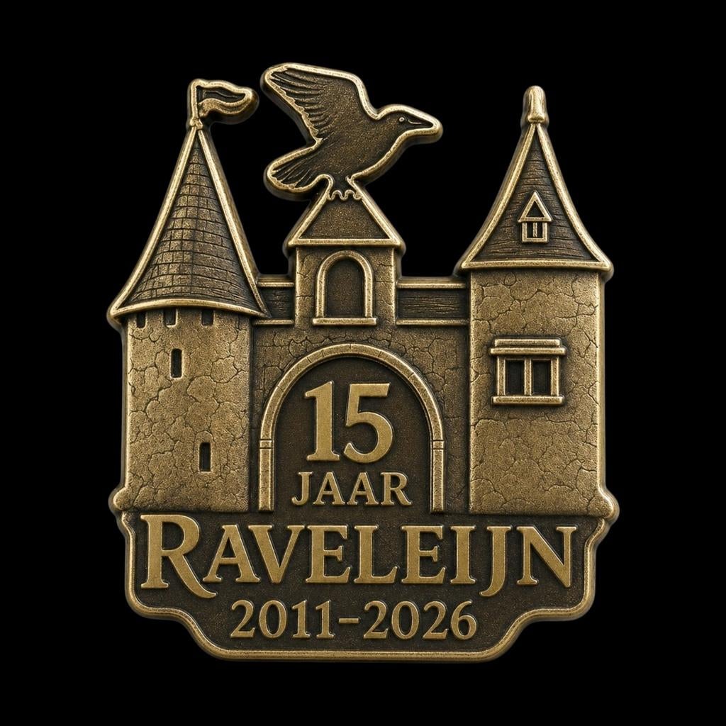 Efteling Raveleijn Jubileum/afscheids fan pin *Nieuw*, Verzamelen, Ophalen of Verzenden, Nieuw, Button of Speldje