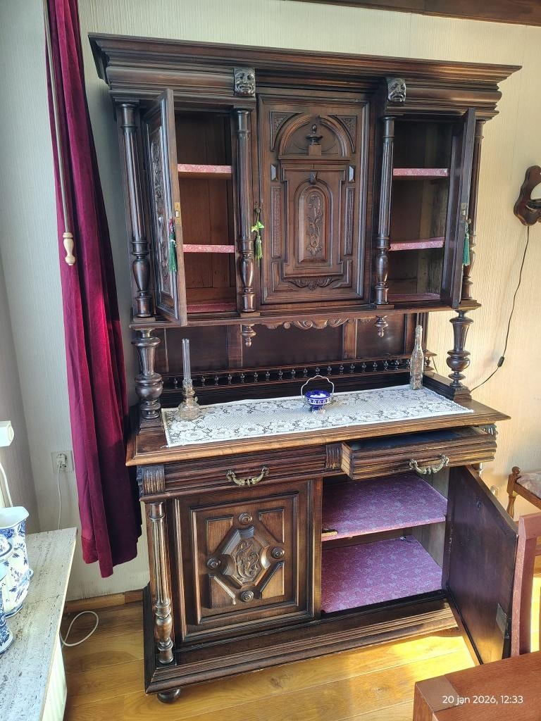 Franse kast, Ophalen