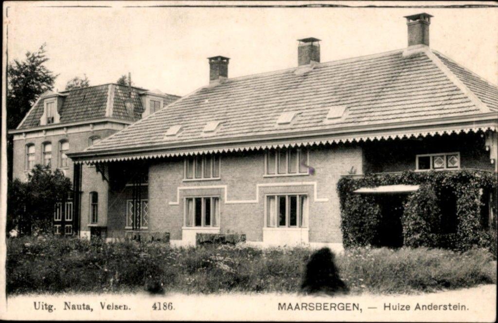 maarsbergen, kvr4-1398 huize anderstein, Verzamelen, Verzenden, Voor 1920, Ongelopen, Utrecht