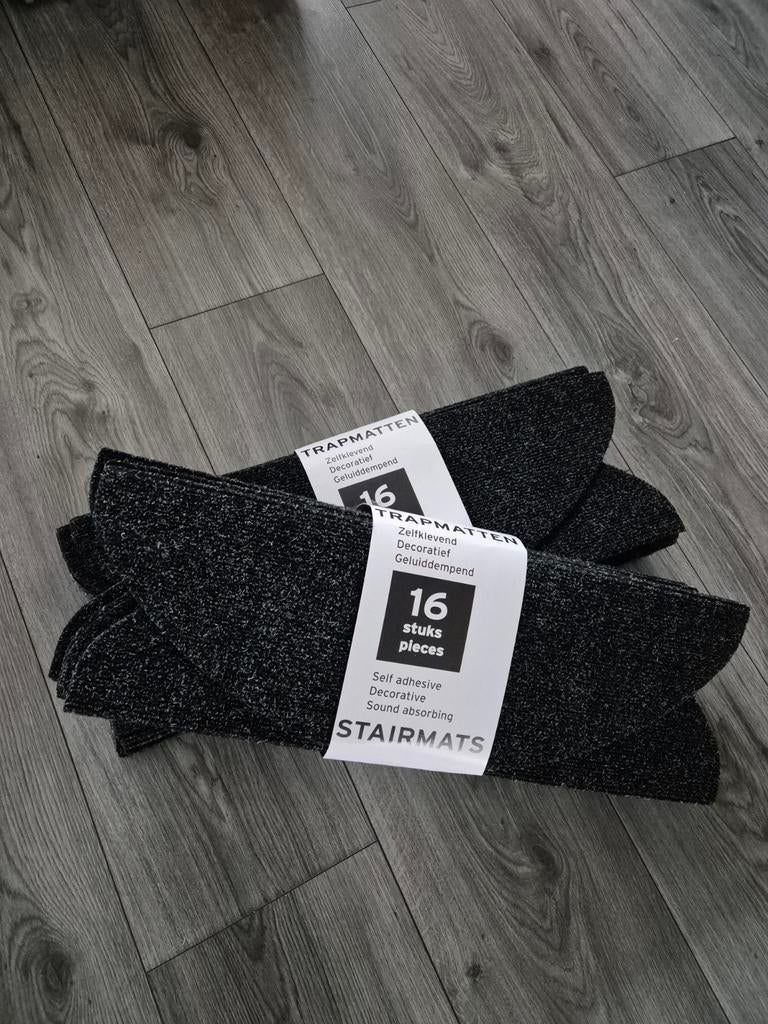 Trapmat New York Antraciet Kwantum 16 stk NIEUW, Huis en Inrichting, Ophalen, Zwart, Overige typen, Nieuw