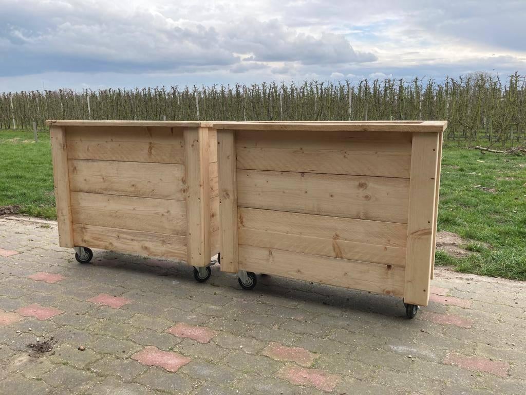 Verrijdbare plantenbakken, Nieuw, Ophalen of Verzenden, 60 tot 100 cm, 60 cm of meer