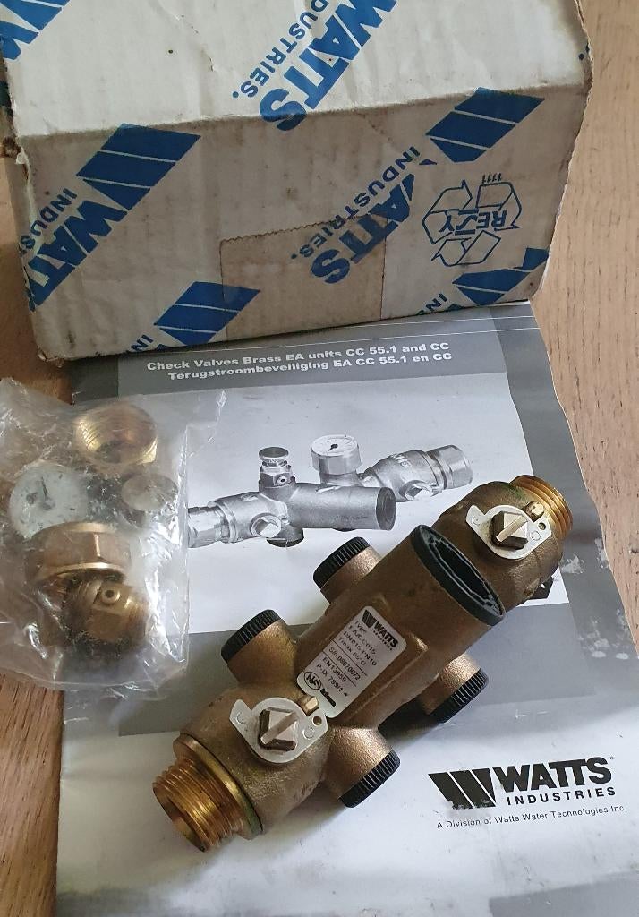 Watts Terugslagklep type EA/CC015, Ophalen of Verzenden, Nieuw, Overige typen