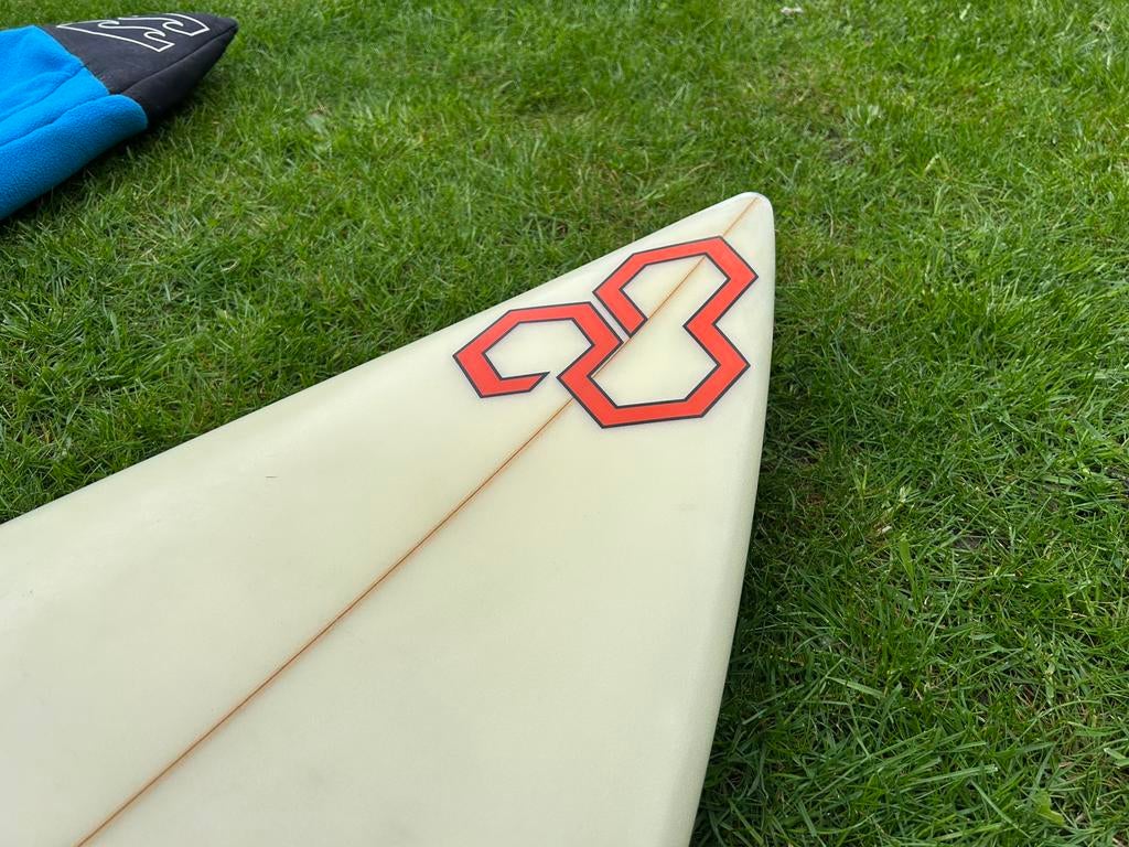 Channel Island Al Merrick Flyer F 6’4 shortboard surfboard, Watersport en Boten, Ophalen, Gebruikt, Shortboard, Met koord