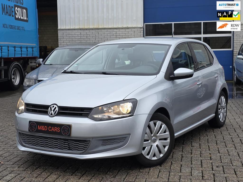 Volkswagen Polo 1.2 TSI Comfortline AIRCO/NAP/TREKHAAK/CR CO, Voorwielaandrijving, Euro 5, Stof, Zwart