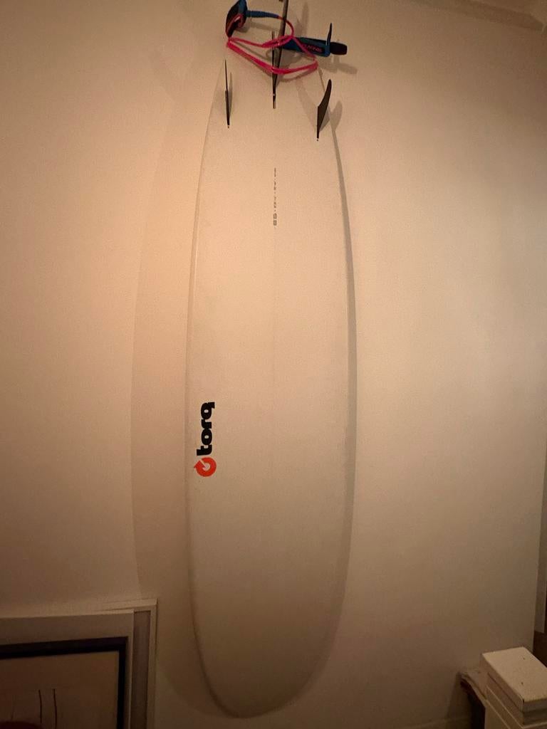 Torq 8.6ft surfboard, Watersport en Boten, Golfsurfen, Ophalen, Zo goed als nieuw, Longboard, Met koord