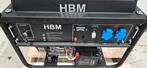 HBM 5500 Watt Generator - Aggregaat  230 Volt - Benzine, Doe-het-zelf en Verbouw, Aggregaten, Elektrisch startend, Benzine, Ophalen of Verzenden