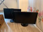 2 Philips computermonitoren - 241E1 en 243V5L, Computers en Software, Monitoren, Ophalen, IPS, Full HD, 60 Hz of minder