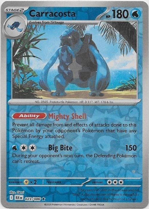 Black Bolt,  Carracosta [reverse] 23/86, Verzenden, Nieuw, Losse kaart
