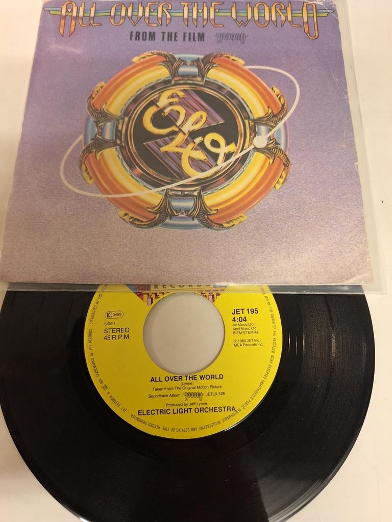 Electric Light Orchestra - All over the world, 1980., Cd's en Dvd's, Vinyl | Rock, Verzenden, 7 inch, Alternative, Fotohoes