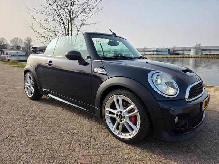 2012 Mini John Cooper Works Cabrio, Full options, Reef Blue, Auto's, Mini, Particulier, John Cooper Works, ABS, Airbags, Airconditioning
