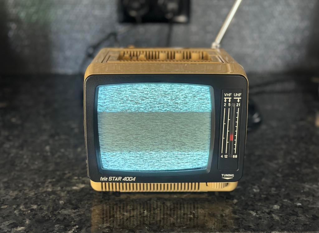 Tele Star 4004 portable mini vintage Televisie 1965 – 1975, Ophalen of Verzenden
