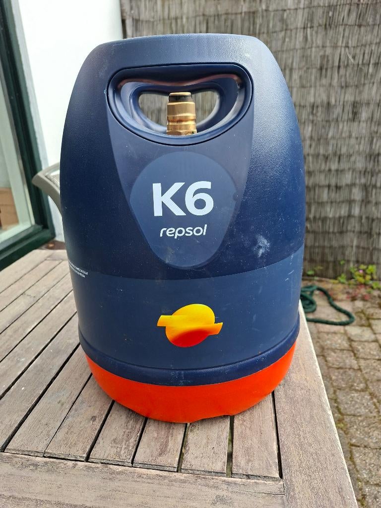 Gasfles Repsol 6 kg, Ophalen, Zo goed als nieuw