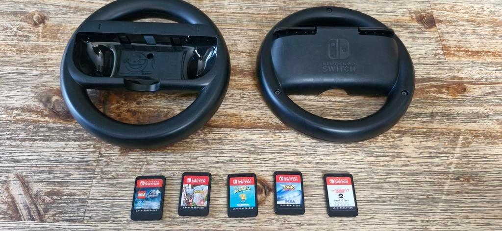 Nintendo Switch spellen en stuurtjes - ook per item te koop, Spelcomputers en Games, Games | Nintendo Switch, Ophalen, Gebruikt