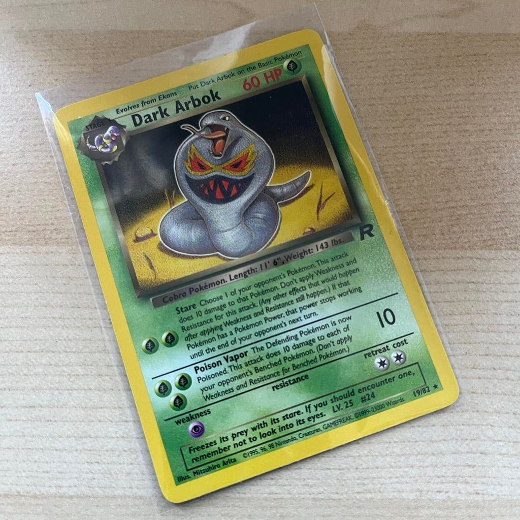 Dark Arbok - Team Rocket, Ophalen of Verzenden, Zo goed als nieuw