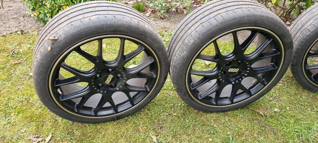 Prachtige zwarte BBS velgen voor de liefhebber, Ophalen, Gebruikt, 255 mm, Velg(en)
