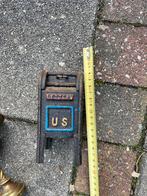Antieke Amerikaanse Brievenbus Spaarpot - Gietijzer, Ophalen of Verzenden, Gebruikt, Metaal of Blik, Object of Gebouw