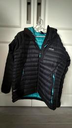 Rab dames donsjas, Ophalen of Verzenden, Gedragen, Maat 42/44 (L), Zwart