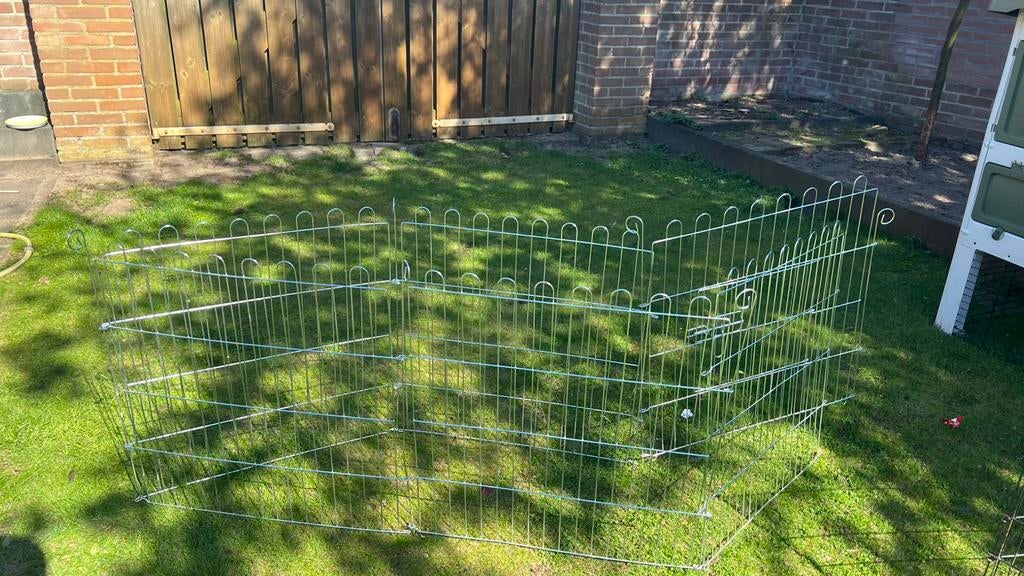 konijn ren 2x, Dieren en Toebehoren, Knaagdieren en Konijnen | Hokken en Kooien, Minder dan 60 cm, 110 cm of meer, Ophalen of Verzenden