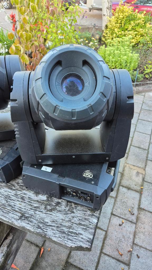 4x Martin MAC 250 Entour, Muziek en Instrumenten, Licht en Laser, Gebruikt, Licht, Kleur, Stroboscoopeffect, Ophalen