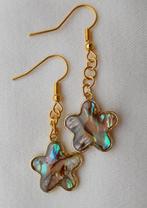 Abalone oorhangertjes (F84138), Overige materialen, Hangers, Overige kleuren, Nieuw