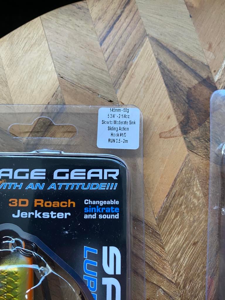 Savage Gear Jerkster Rudd 14,5cm 68gr Slow sinking, D, Overige typen, Nieuw, Ophalen of Verzenden