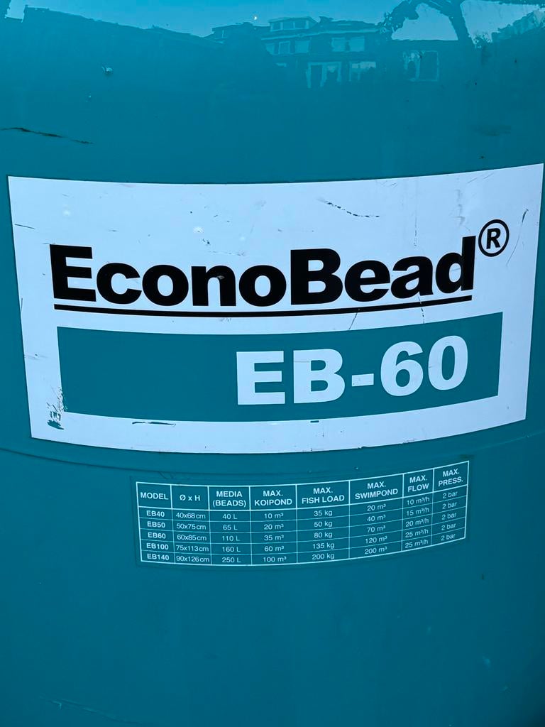 Econobead 60 en Ultrasieve 3 vijverfilterset, Ophalen, Gebruikt, Overige typen