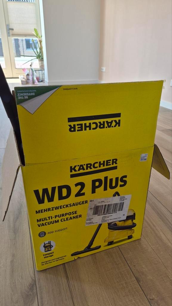 Kärcher WD20 Plus - Krachtige Alleszuiger, Witgoed en Apparatuur, Stofzuigers, Gebruikt, Waterstofzuiger, Minder dan 1200 watt