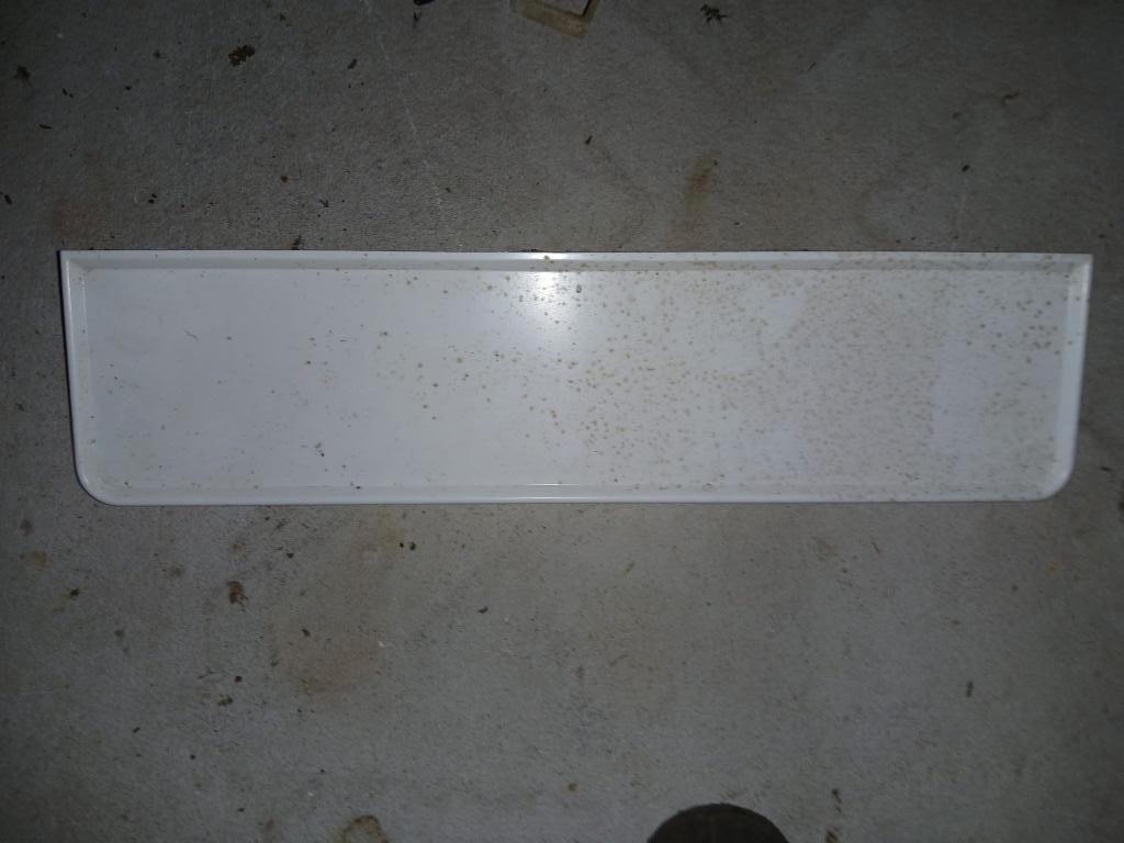 Planchet/plankje voor boven wastafel wit, Ophalen of Verzenden, Gebruikt, Wit