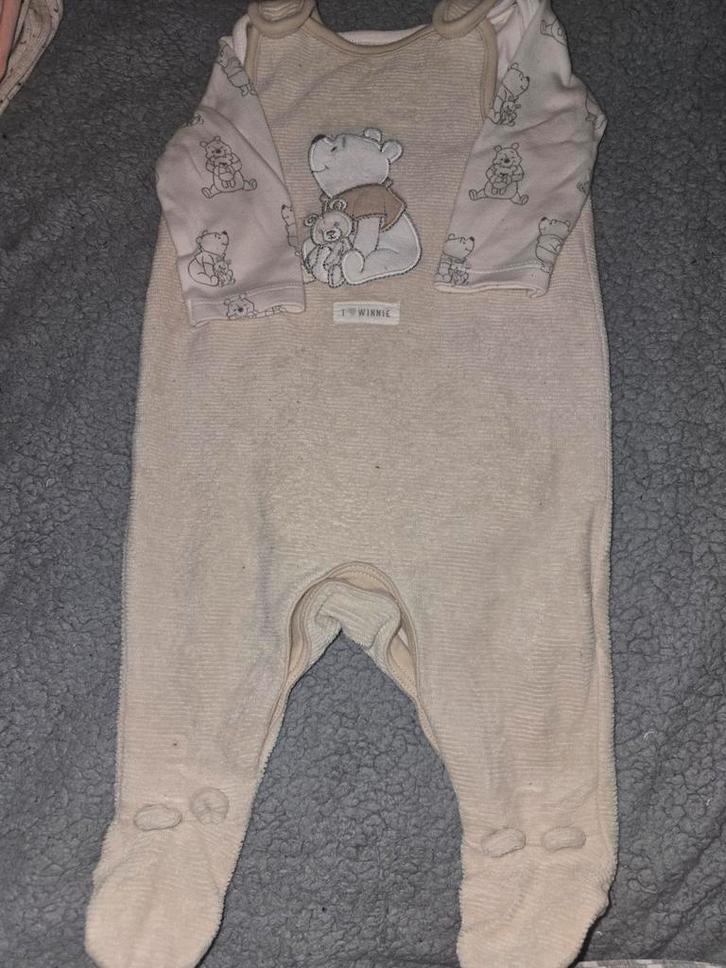 Winnie de Poeh Romper en Boxpakje Set, Kinderen en Baby's, Babykleding | Overige, Gebruikt, Jongetje of Meisje, Ophalen of Verzenden
