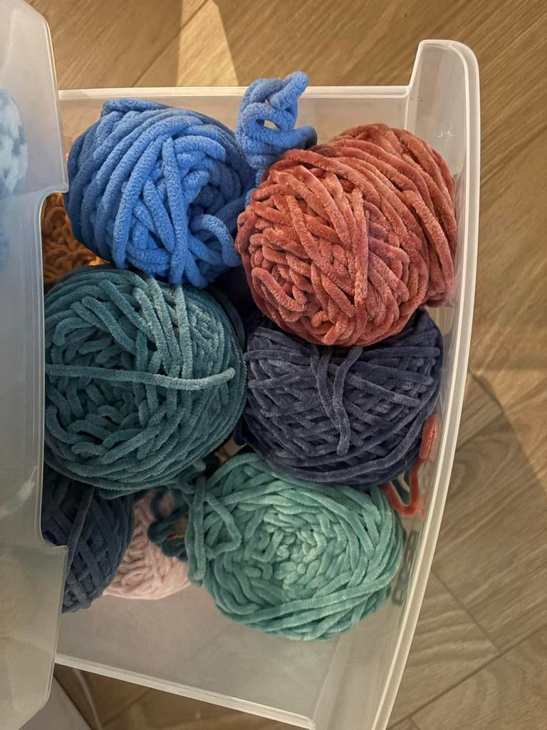 Diverse Wol en Garen Collectie voor Breien en Haken, Hobby en Vrije tijd, Breien en Haken, Zo goed als nieuw, Breien of Haken