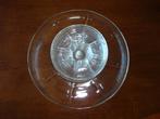 Antieke 7 delige Glazen Cake/Dessert Set Onbeschadigd, Antiek en Kunst, Ophalen of Verzenden