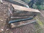 Dikke houten balken, Ophalen, Gebruikt, Grenen, Balk