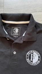 Feyenoord Polo Zwart Maat M, Kleding | Heren, Ophalen of Verzenden, Gedragen, Maat 48/50 (M), Zwart