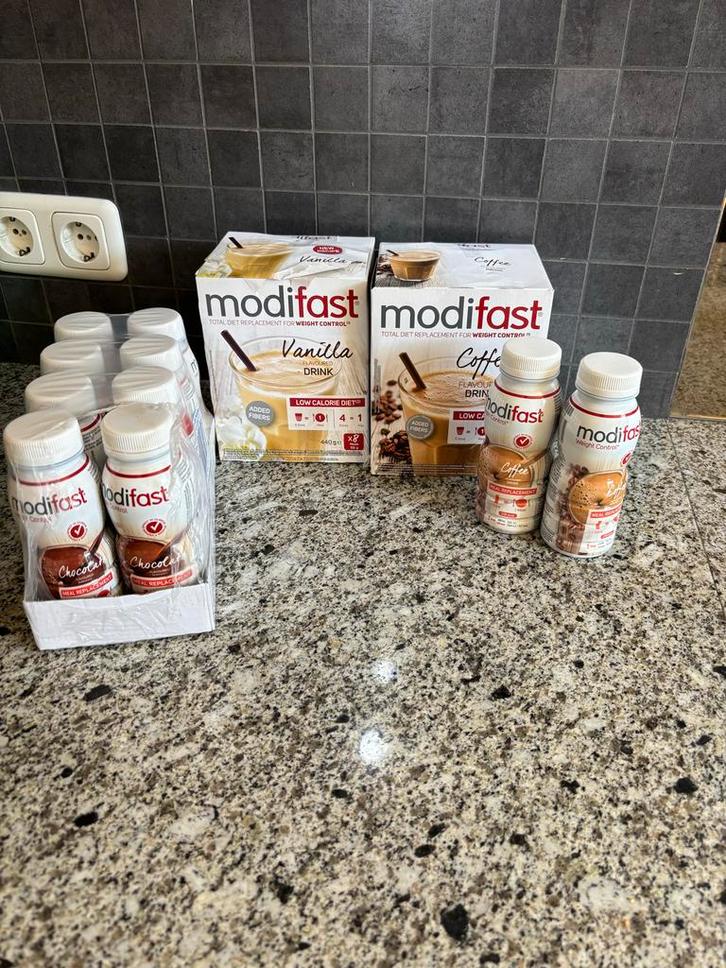 Modifast Dieetshakes: Vanille, Koffie & Chocolade Mix, Sieraden, Tassen en Uiterlijk, Uiterlijk | Dieet en Afvallen, Nieuw, Drank