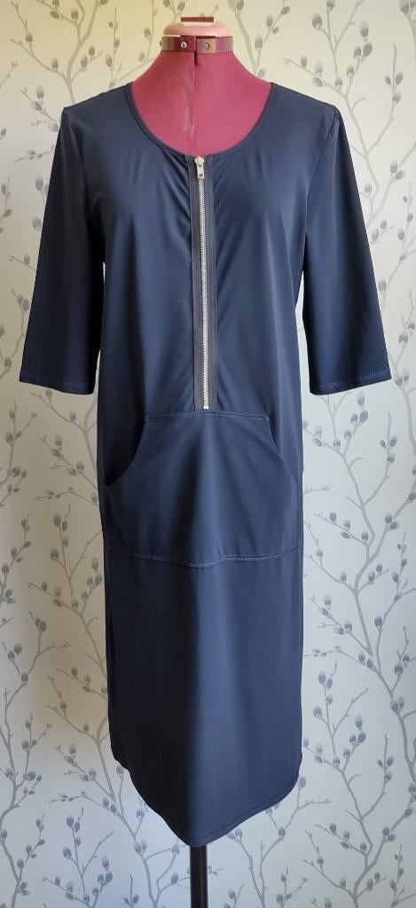 PENN & INK N.Y. Donkerblauw Zomer-Jurkje maat 38, Maat 38/40 (M), Blauw, PENN & INK N.Y., Ophalen of Verzenden