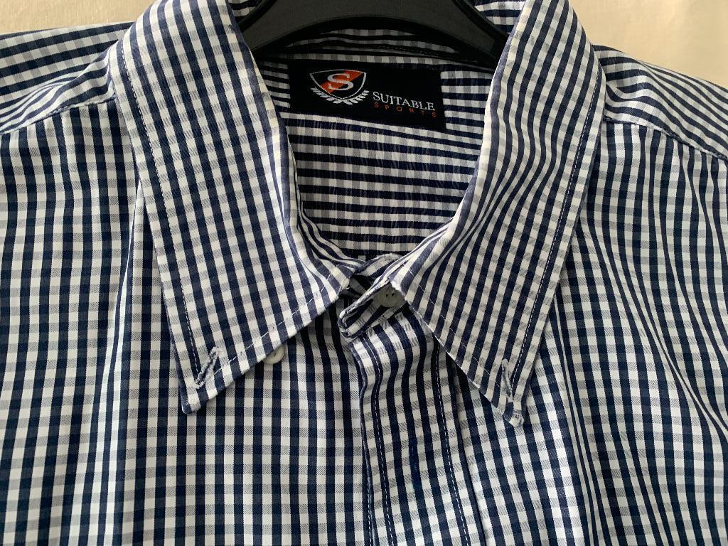 Keurig overhemd  maat XXL Suitable, Kleding | Heren, Overhemden, Ophalen of Verzenden, Zo goed als nieuw, Blauw, Overige halswijdtes