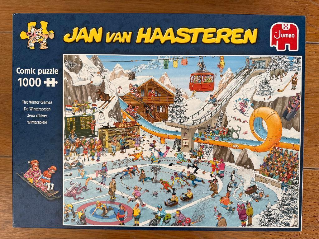 Jan van Haasteren en Wasgij puzzels, Ophalen of Verzenden, 500 t/m 1500 stukjes, Zo goed als nieuw