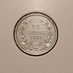 25 cent 1848., Postzegels en Munten, Verzenden, Zilver, 25 cent, Losse munt