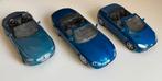 5 blauwe schaal 1:24 verschillende auto’s, Ophalen of Verzenden, Zo goed als nieuw, Auto, Overige merken