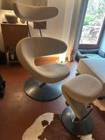 Varier (Stokke) Peel Relaxfauteuil met Hocker, Huis en Inrichting, Fauteuils, Ophalen, Gebruikt, Stof, 75 tot 100 cm