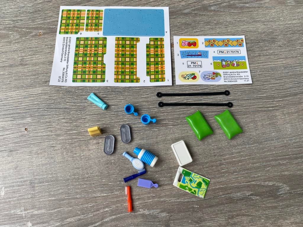 Losse onderdelen en stickers VW T1 bus., Ophalen of Verzenden, Nieuw, Los playmobil