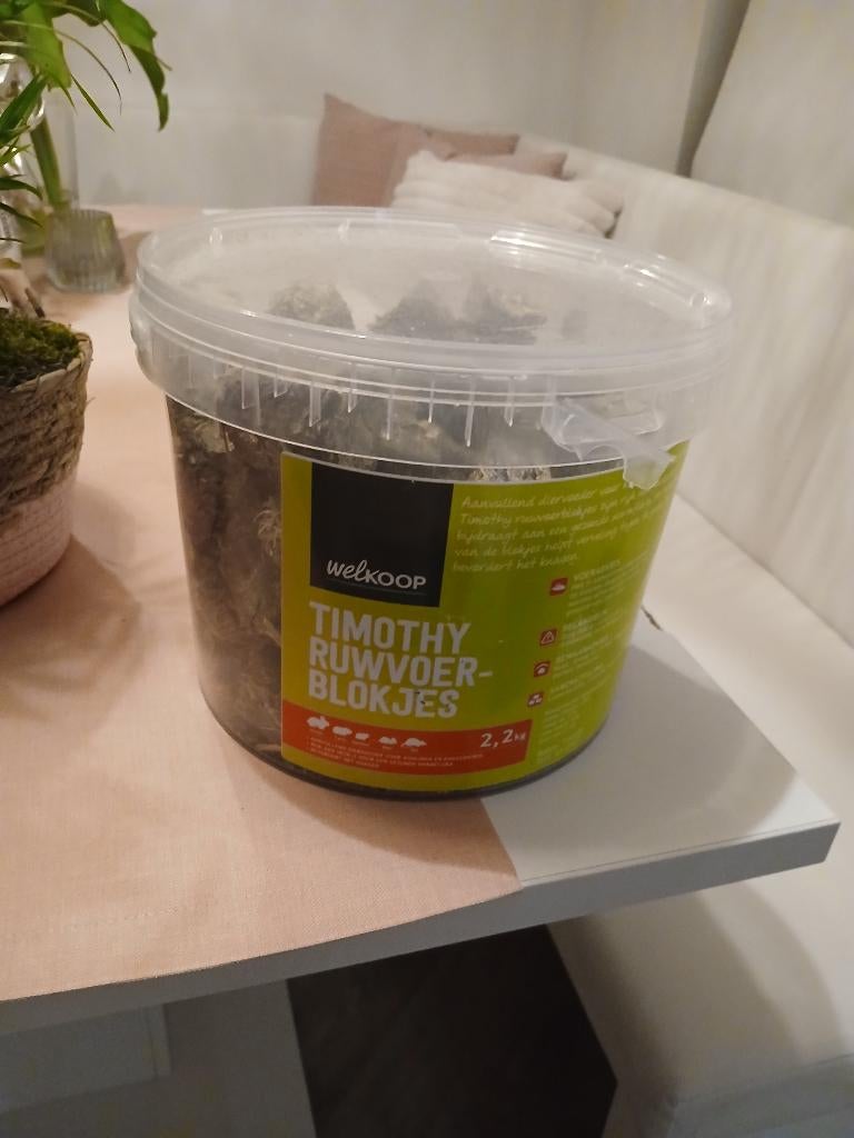 Konijnenvoer ruwvoerbrokjes, Dieren en Toebehoren, Ophalen, Knaagdier of Konijn