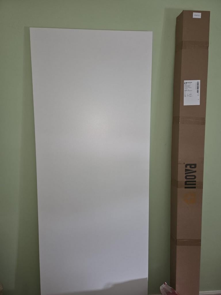 Schuifdeur 203x75 wit, Ophalen of Verzenden, Nieuw
