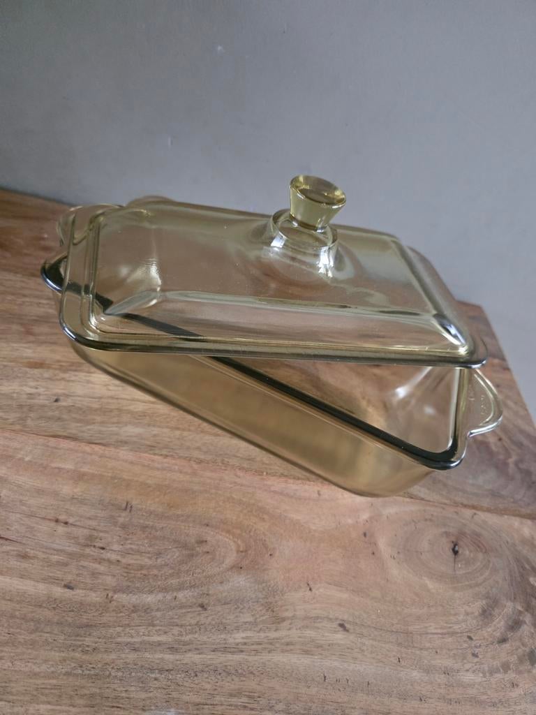 Glazen ovenschaal Schott & Gen Jenaer Glas Durax, Ophalen of Verzenden