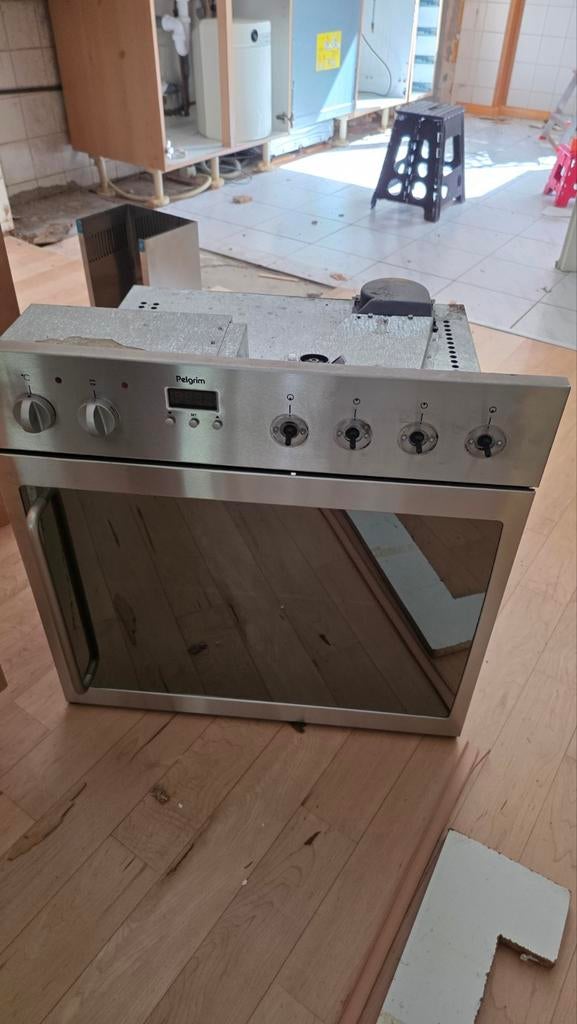 Pelgrim elektrische oven - Inbouw, Witgoed en Apparatuur, Gebruikt, Oven, Hete lucht, Inbouw