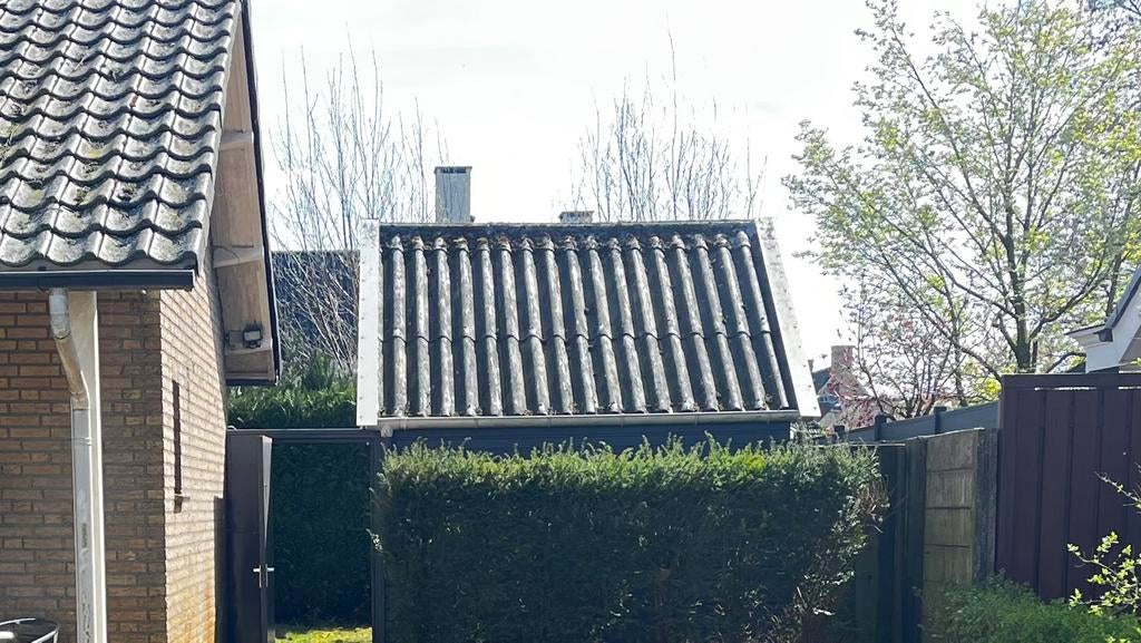 Golfplaten ( cementvezel, geen asbest), Ophalen, Overige materialen, Zwart, Zo goed als nieuw