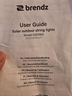 Solar outdoor string lights, Ophalen of Verzenden, Nieuw, Zonne-energie, Minder dan 50 watt